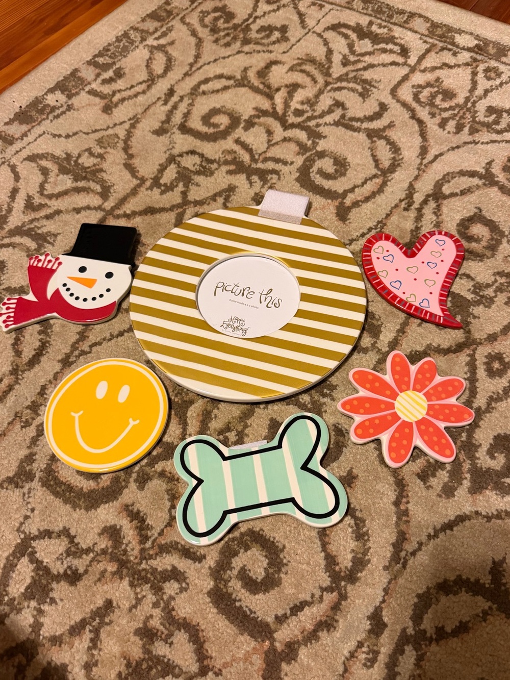 Coton Colors Happy Everything frame and 5 minis